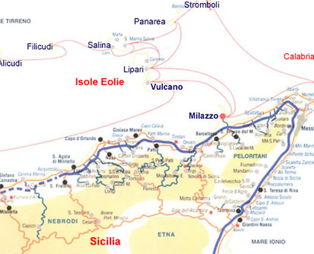 Mapa Liparských ostrovů 03