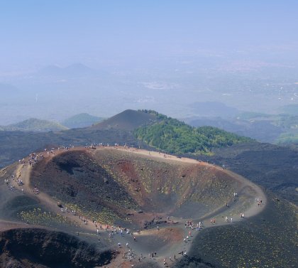 Etna - kráter