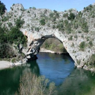 Kaňon Ardéche - Pont d´Arc