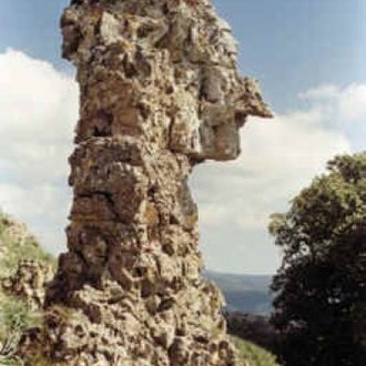 Bizarní skalní útvary v Ussassai