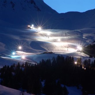 Lenzerheide - noční lyžování 02