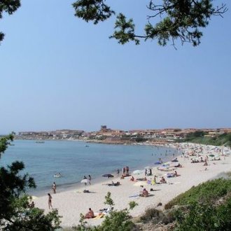 Isola Rossa 05 - pláž Spiaggia Longa
