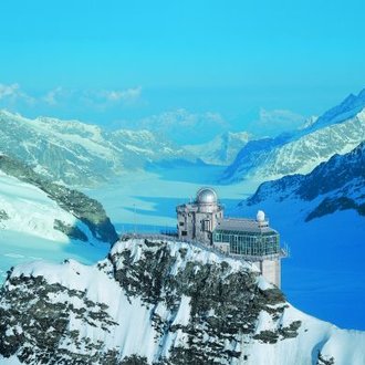 Nejvyšší železniční stanice Evropy - Jungfraujoch