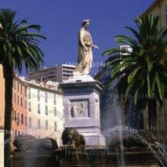 Napoleon ve svém rodném městě Ajaccio