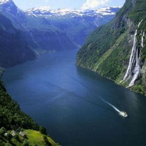 Norsko letecky - turistika, rafting