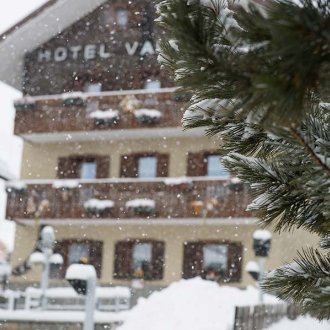 Hotel Valtellina Livigno v zimě 01