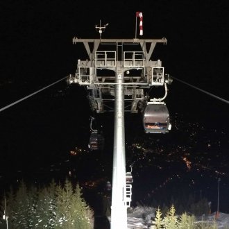 BergerAlm - večerní lyžování