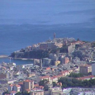 Přístavní město Bastia
