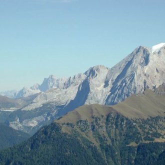 Marmolada - nejvyšší hora Dolomit