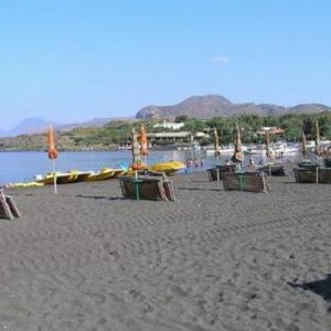 Pláž na ostrově Vulcano