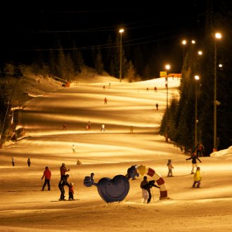 Katschberg - večerní lyžování
