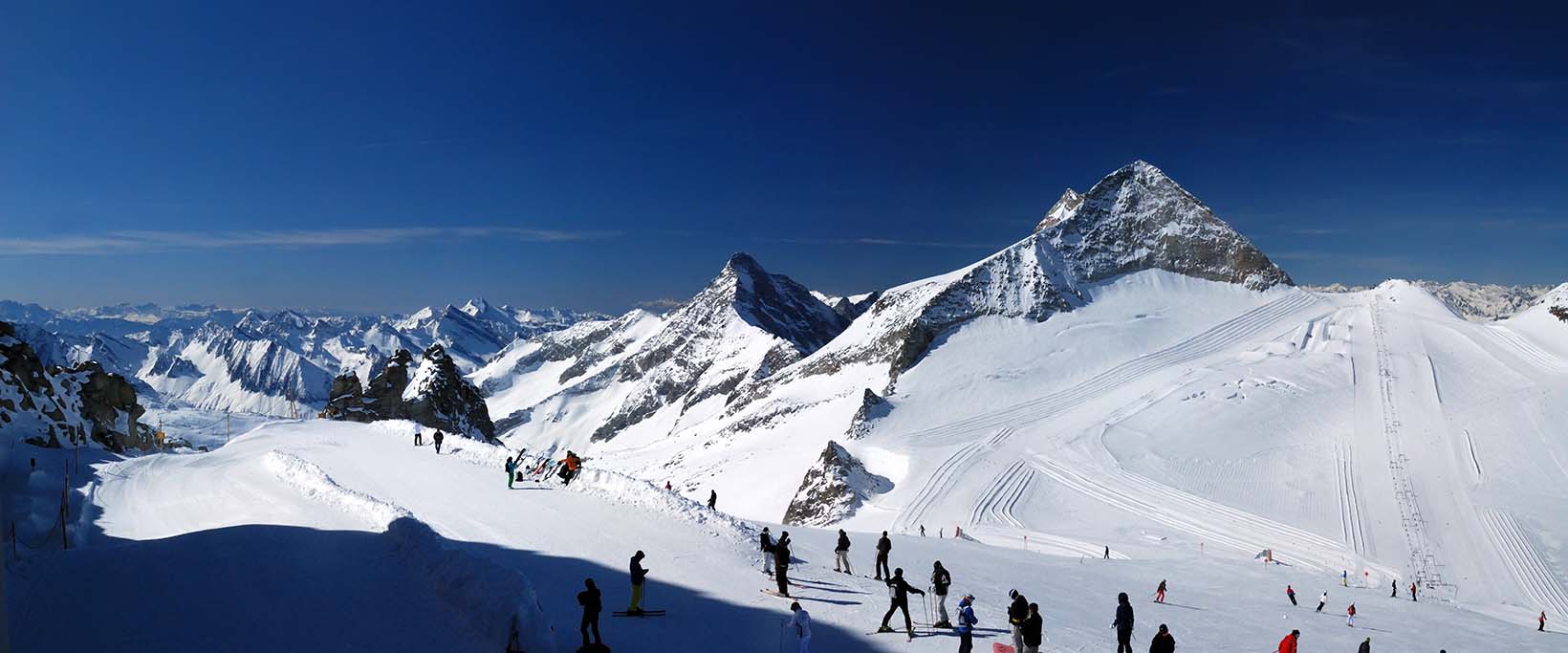 Pobyt Alpy lyžování ledovec Hintertux Rakousko